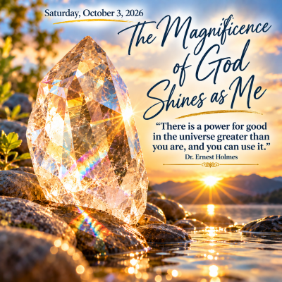 The Magnificence of God Shines as Me test